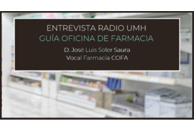 ENTREVISTA RADIO UMH. GUA OFICINA DE FARMACIA