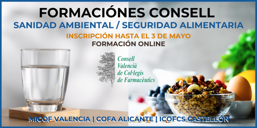 CURSOS ONLINE CONSELL SALUD PBLICA. MDULO SEGURIDAD ALIMENTARIA Y MDULO SANIDAD AMBIENTAL