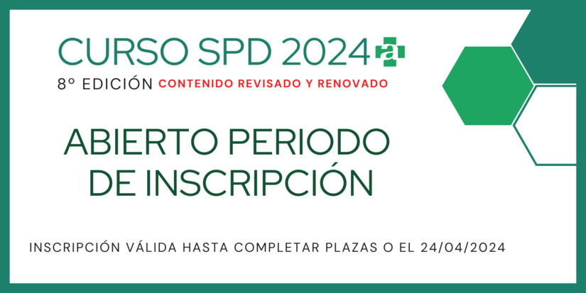 8 CURSO SPD. APERTURA PLAZO INSCRIPCIN